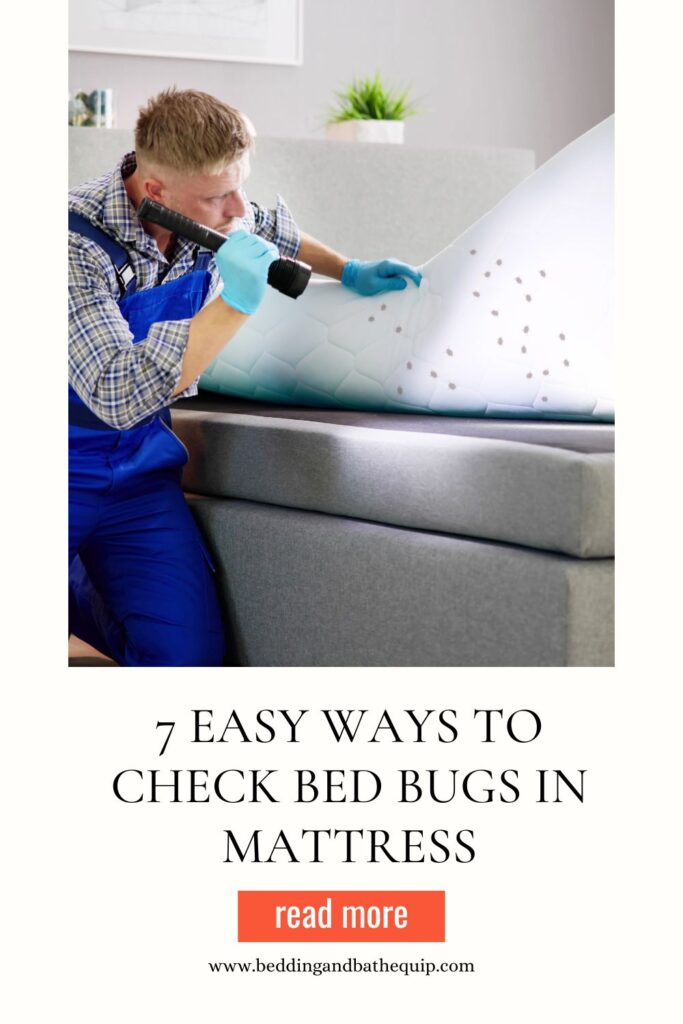 Pinterest pin on how to check bed bugs inmattress