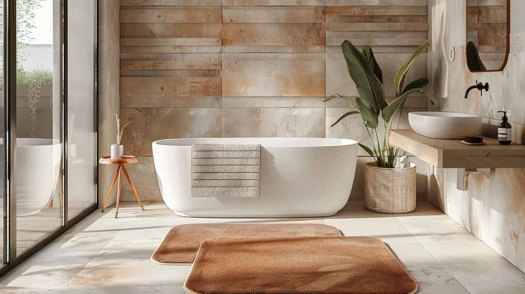 How to choose between bath mat vs bath rug